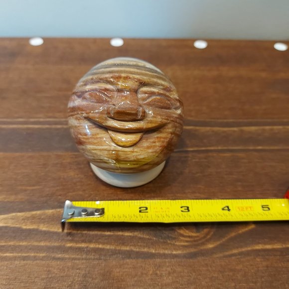 🔥 Sale 🔥 Chocolate Jasper Smiling Buddha Sphere - Final Price - Picture 7 of 11